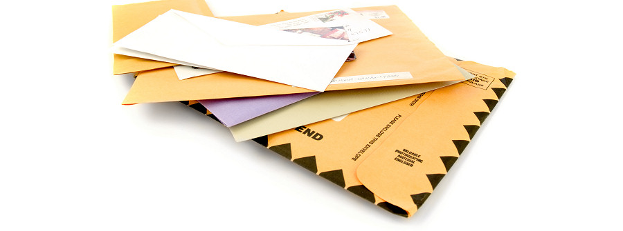 Letters arriving at a virtual address in Scotland